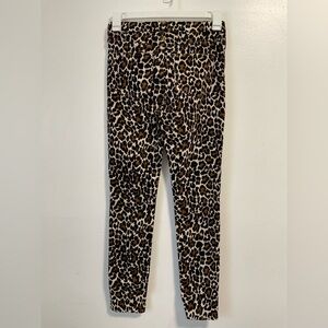 J.Crew Leopard Print Corduroy Skinny Jeans 26 Tall